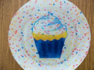 Mod Podge Decorative Glass Plate