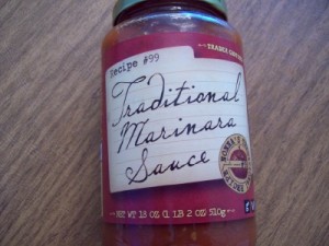 Trader Joes Traditional Marinara Sauce