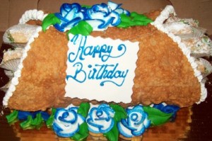 Giant Stuffed Cannoli